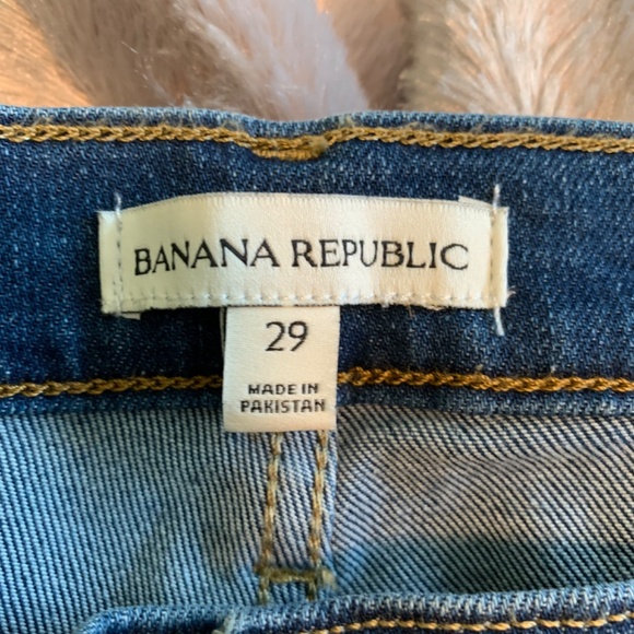 Banana Republic Mid-Rise Flare Jeans 29 - Picture 7 of 8